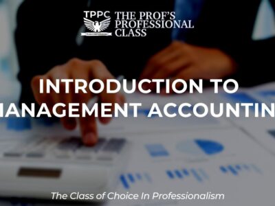 Introduction to Management Accounting